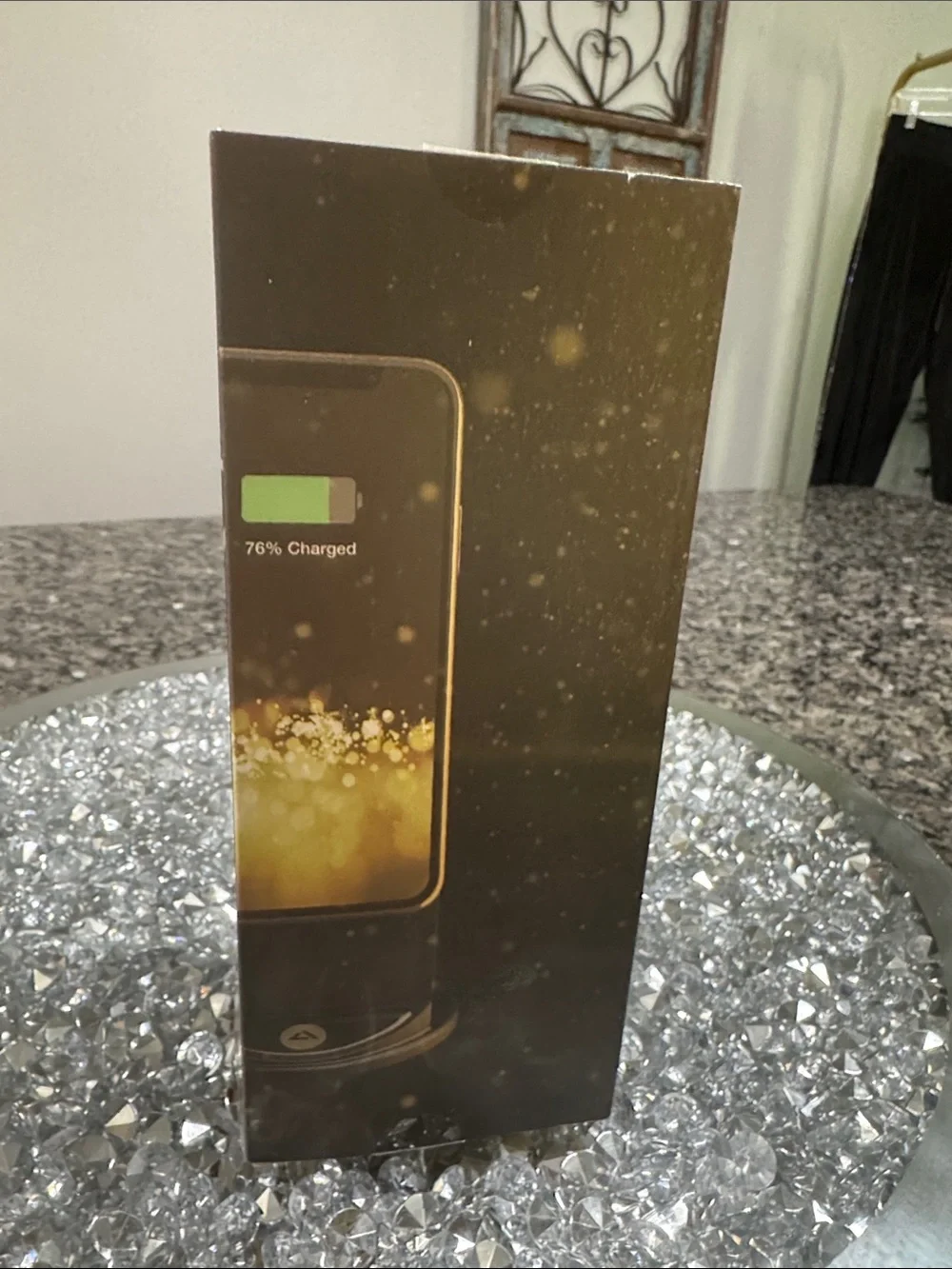 Nowire Desk Stand Wireless Charger - Black NEW